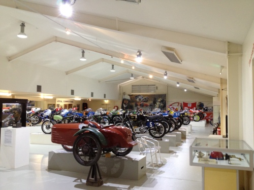 Some of The Motor Museum's collection