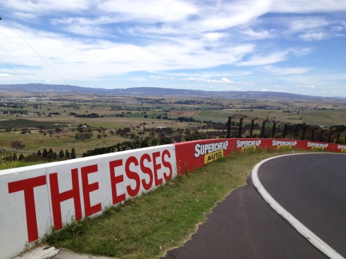 The view from The Esses